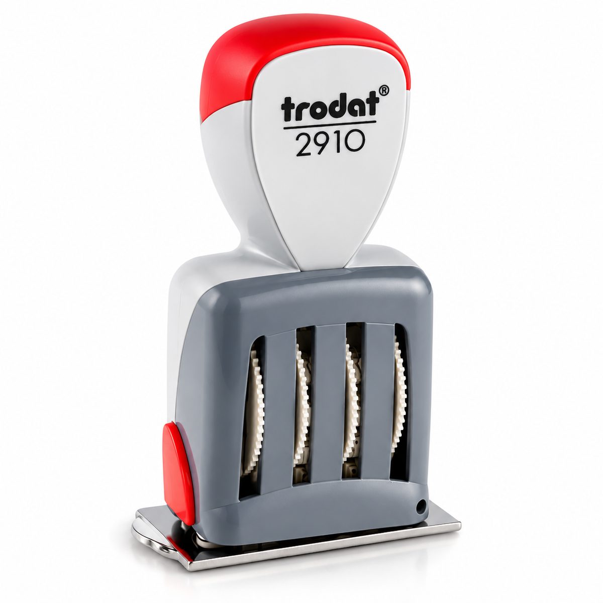 Fechador manual Trodat Classic 2910 con placa personalizada